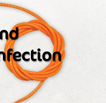 Cordgienic - Anti-bacterial, Wipes Clean and helps prevent the spread of infection